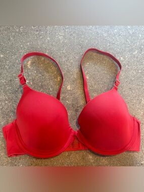Soma Red Memorable Full Coverage Push Up Bra
